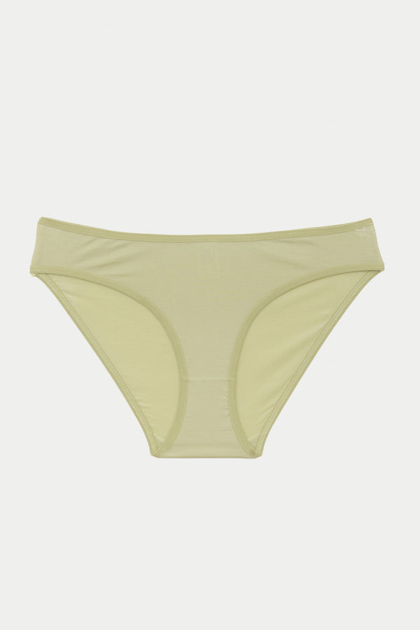 BASERANGE Women's Briefs UNBE Collection France BAS-UNBE-BL-AU25-PIER GREEN